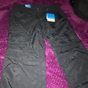 Columbia SW black sun protection scrubs  ( pants )